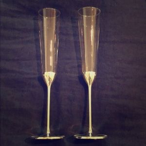 Kate spade toasting flutes